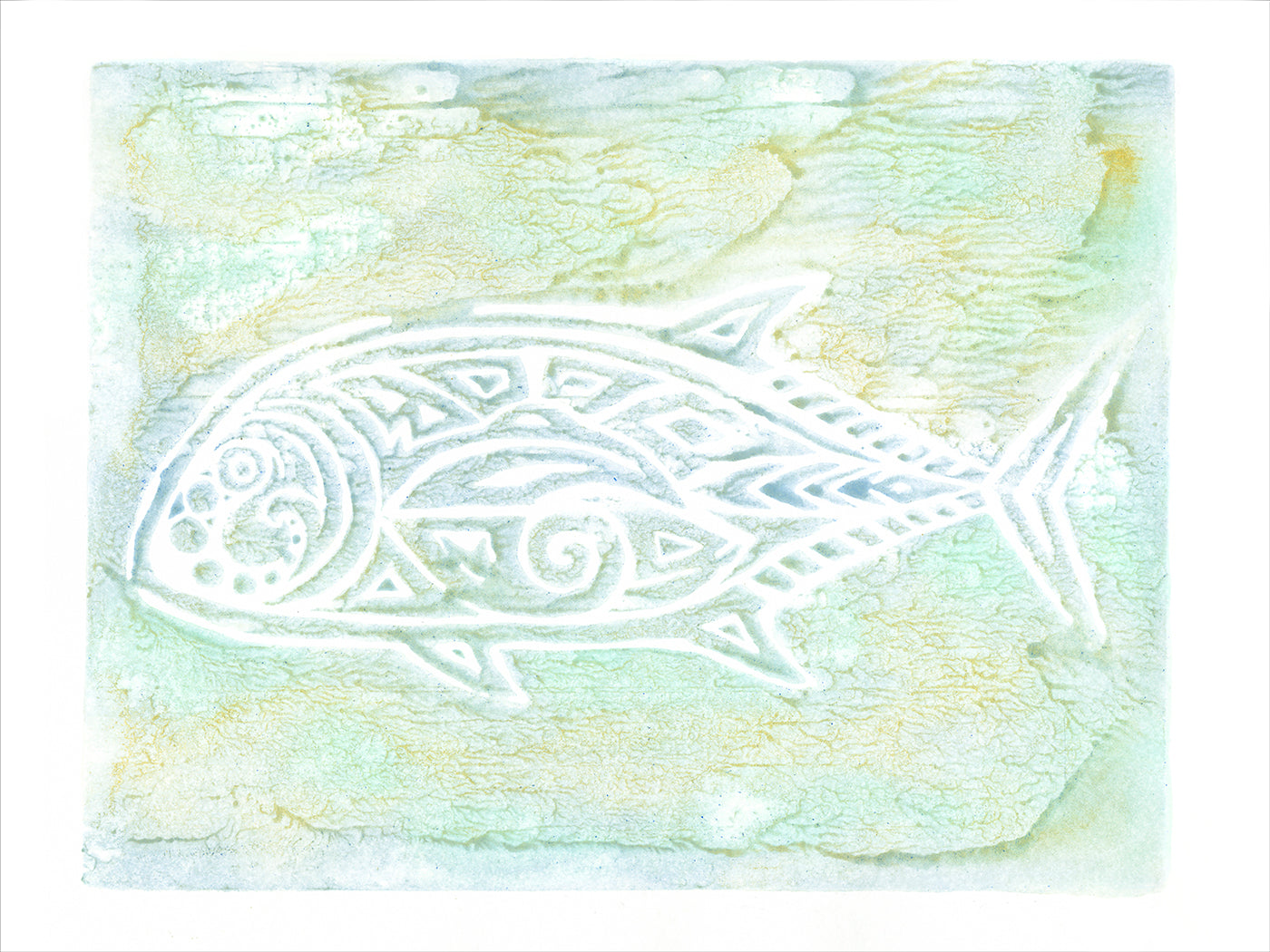Popio woodblock print