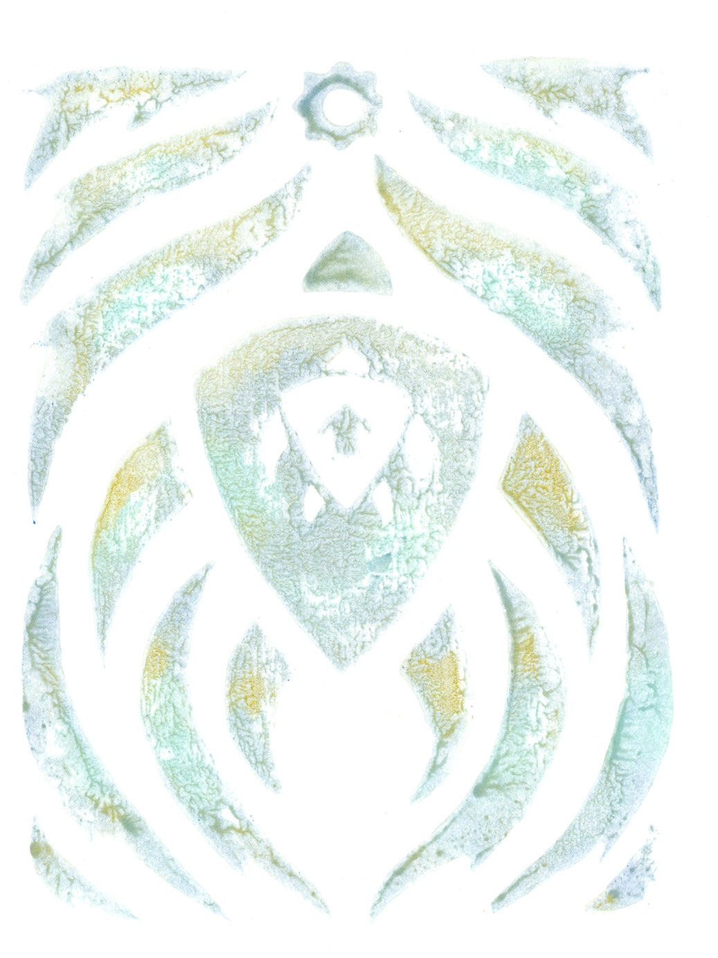In the Light woodblock print