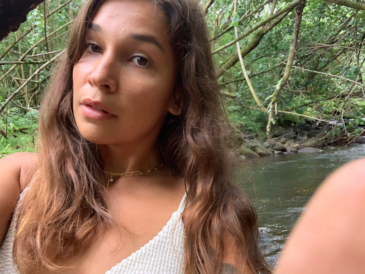 Opal Drop Necklace