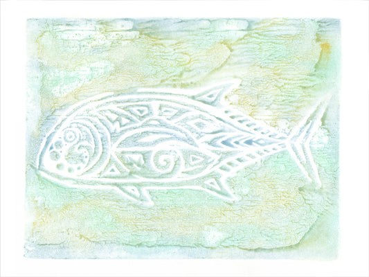 Popio woodblock print
